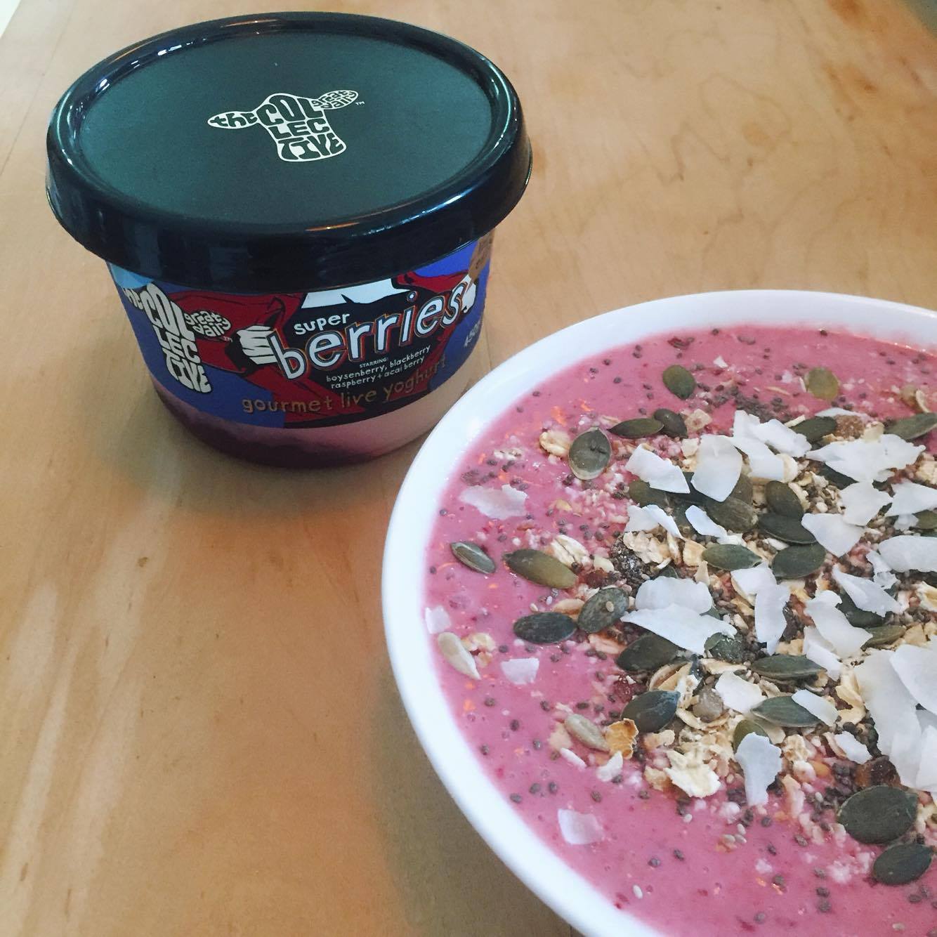 super berries limited edition smoothie bowl