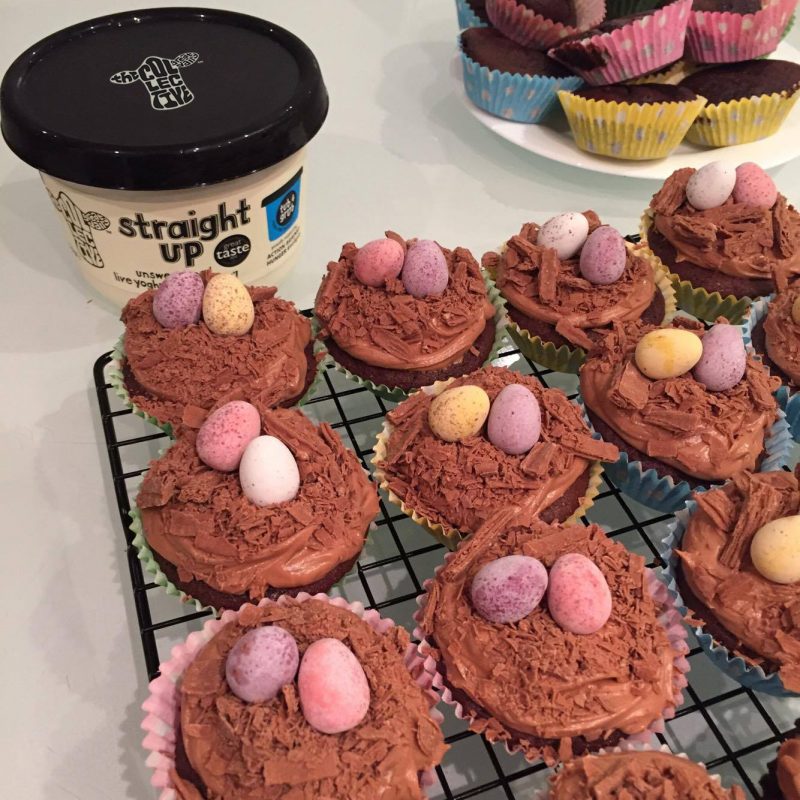 Straight Up Easter Egg Cupcakes
